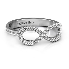 Braided Infinity Ring