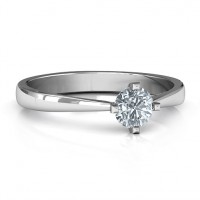 Classic Round Solitaire Ring