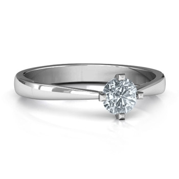 Classic Round Solitaire Ring