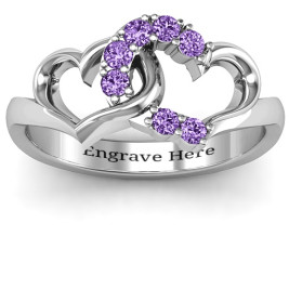 Connecting Hearts Ring