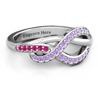 Delicacy Infinity Ring