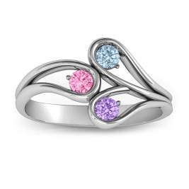 Eternal Elegance Three-Stone Ring