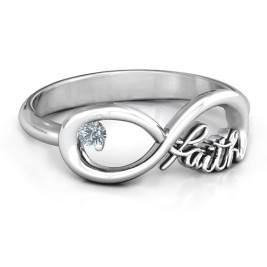 Faith Infinity Ring