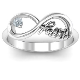 Faith Infinity Ring