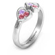 Heart To Heart Wraparound Ring