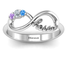 Hessa  Never Parted After Gemstone Ring