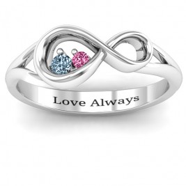 Infinity Love Nest Ring