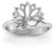 Leaves and Lotus Wrap Ring