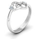 Linked in Love Ring