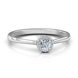 Little Luxury Halo Ring