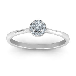 Little Luxury Halo Ring