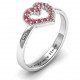 Love Story Heart Accent Ring