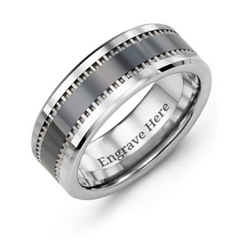 Men's Trail Tungsten Ring