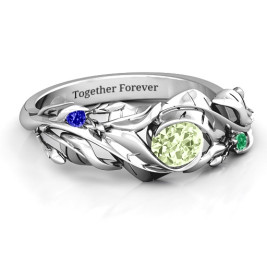 Organic Leaf Ring