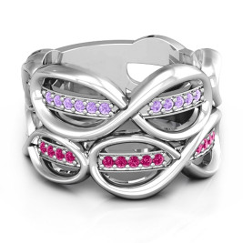 Ravishing Love Infinity Ring