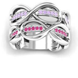 Ravishing Love Infinity Ring