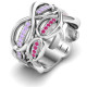 Ravishing Love Infinity Ring