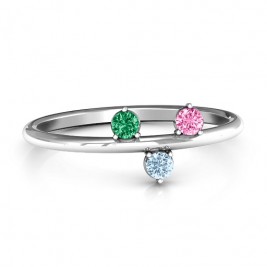 Stackable Sparkle 1-5 Stone Ring
