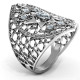 Star of David Lattice Ring