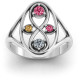 Sterling Silver  Forever Love  Ring