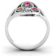 Sterling Silver  Forever Love  Ring