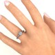 Sterling Silver Adoration Solitaire Ring