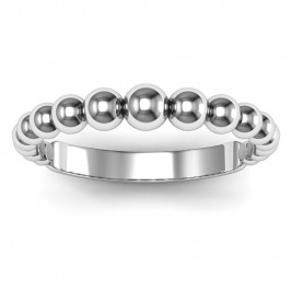 Sterling Silver Beaded Beauty Ring