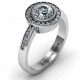 Sterling Silver Circles of Love Ring