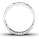 Sterling Silver Half Eternity Celtic Ring