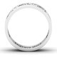 Sterling Silver Half Eternity Celtic Ring