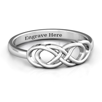 Sterling Silver Infinity Knot Ring