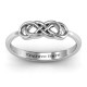 Sterling Silver Infinity Knot Ring