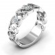 Sterling Silver Intertwined Love Band Ring