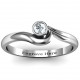 Sterling Silver Low Wave Ring