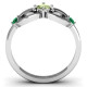 Sterling Silver Princess Infinity Ring