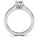 Sterling Silver Simply Solitaire Ring