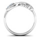 Sterling Silver Trust Infinity Ring