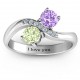 Storybook Romance Two Stone Ring