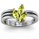 Triple Marquise Collage Ring