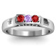 Triple Round Stone MOM Ring