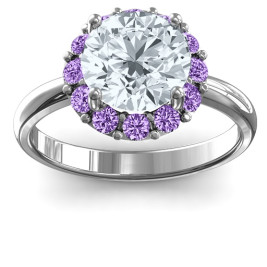 Victoria Single Halo Ring