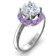 Victoria Single Halo Ring