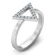 Your Best Triangle with Accents Ring