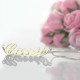 Personalised Carrie Name Necklace Silver - Box Chain
