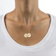 18ct Gold Mum Jewellery - Multi Disc Necklace