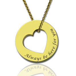 Always Be Here For You Promise Necklace