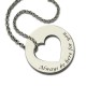 Personalised Promise Necklace For Her Sterling Silver
