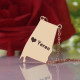 Custom Alabama State USA Map Necklace With Heart  Name Rose Gold