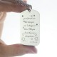 Best Friends Gift Dog Tag Name Necklace