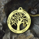 Tree of Life Jewellery Family Name Necklace in 18ct Gold Plated